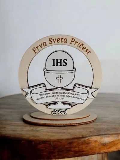 Personalizirana dekoracija za Prvu svetu pričest
