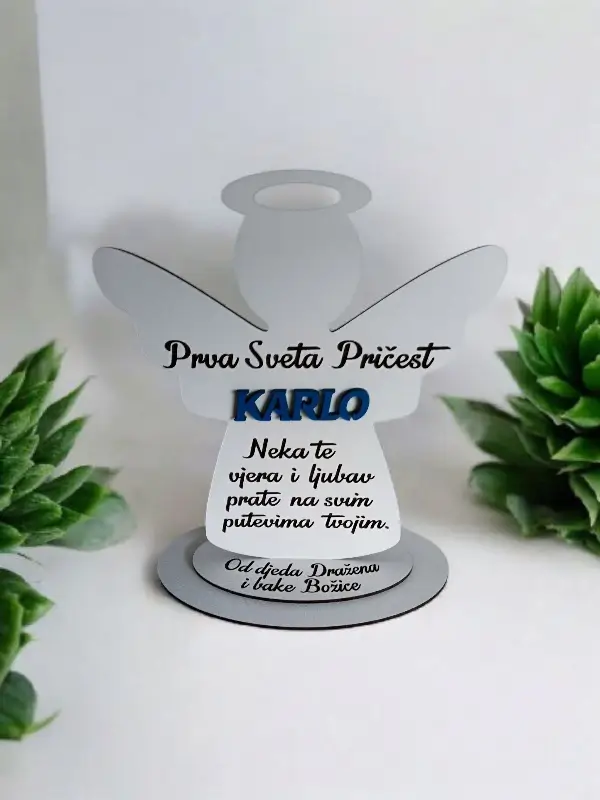 Poklon za Prvu svetu pričest anđeo