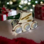 Drveni tenk držač boce poklon